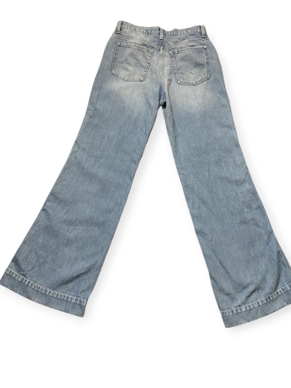 7 For All Mankind Modern Dojo High Rise Flare Jeans | Annandale | Size 26 - Picture 7 of 9